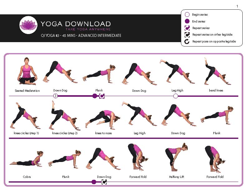 Printable Pose Guides Download yoga sequence guides