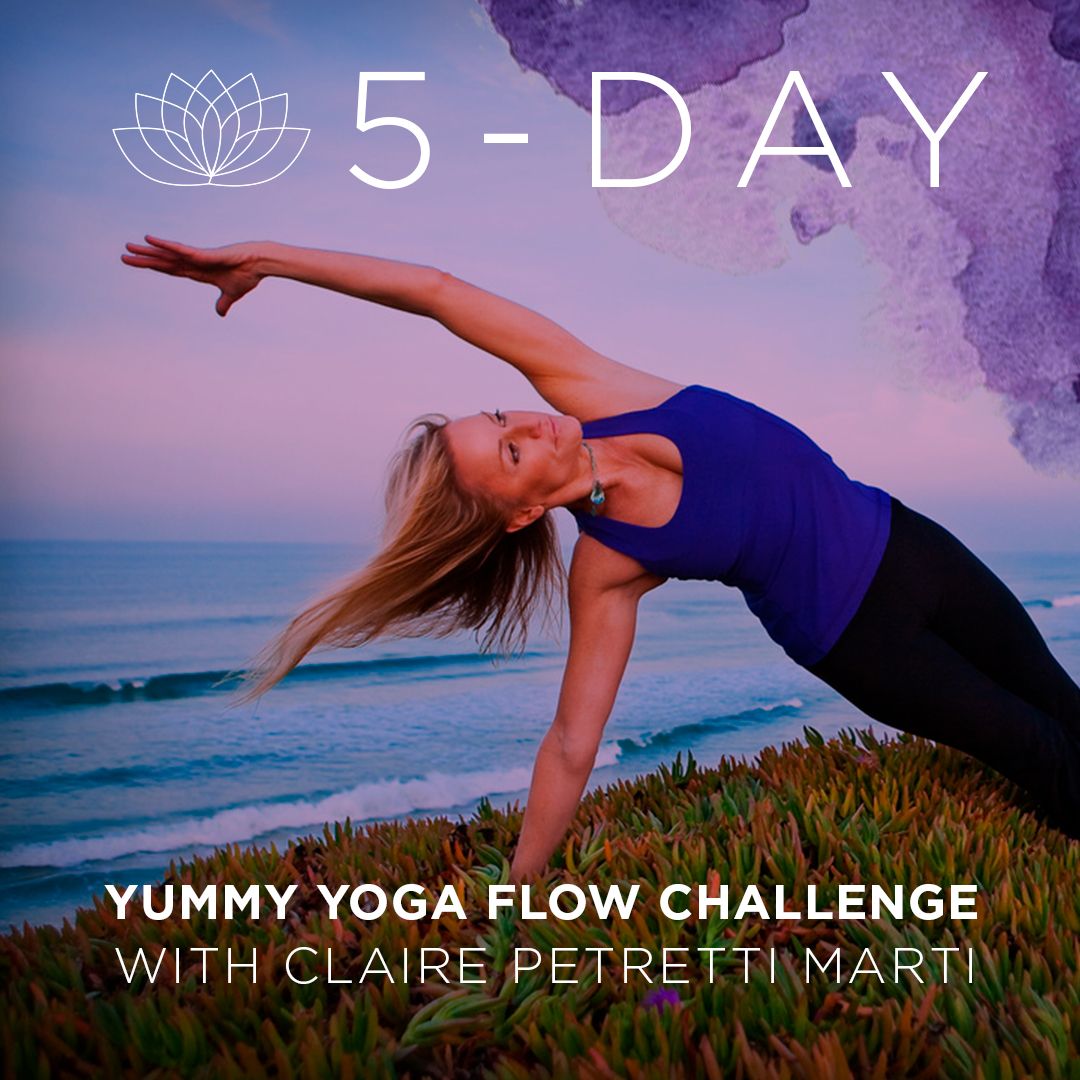 Yummy Yoga Flow Challenge with Claire