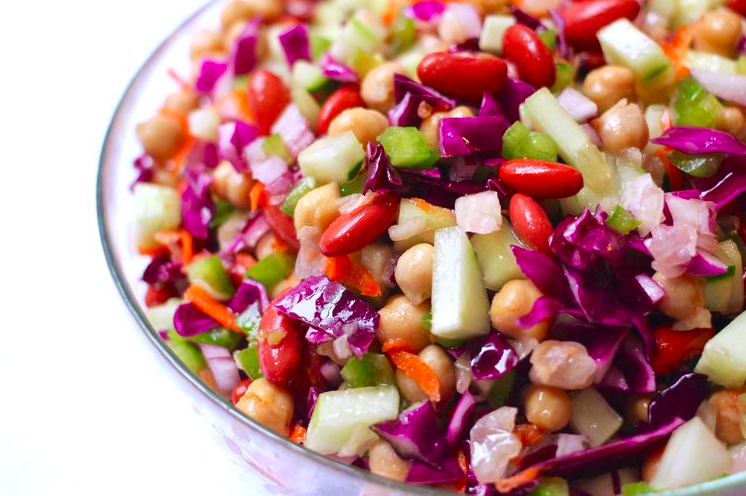 Bean & Sauerkraut Salad