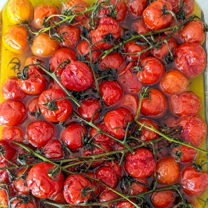Simple Confit Tomatoes