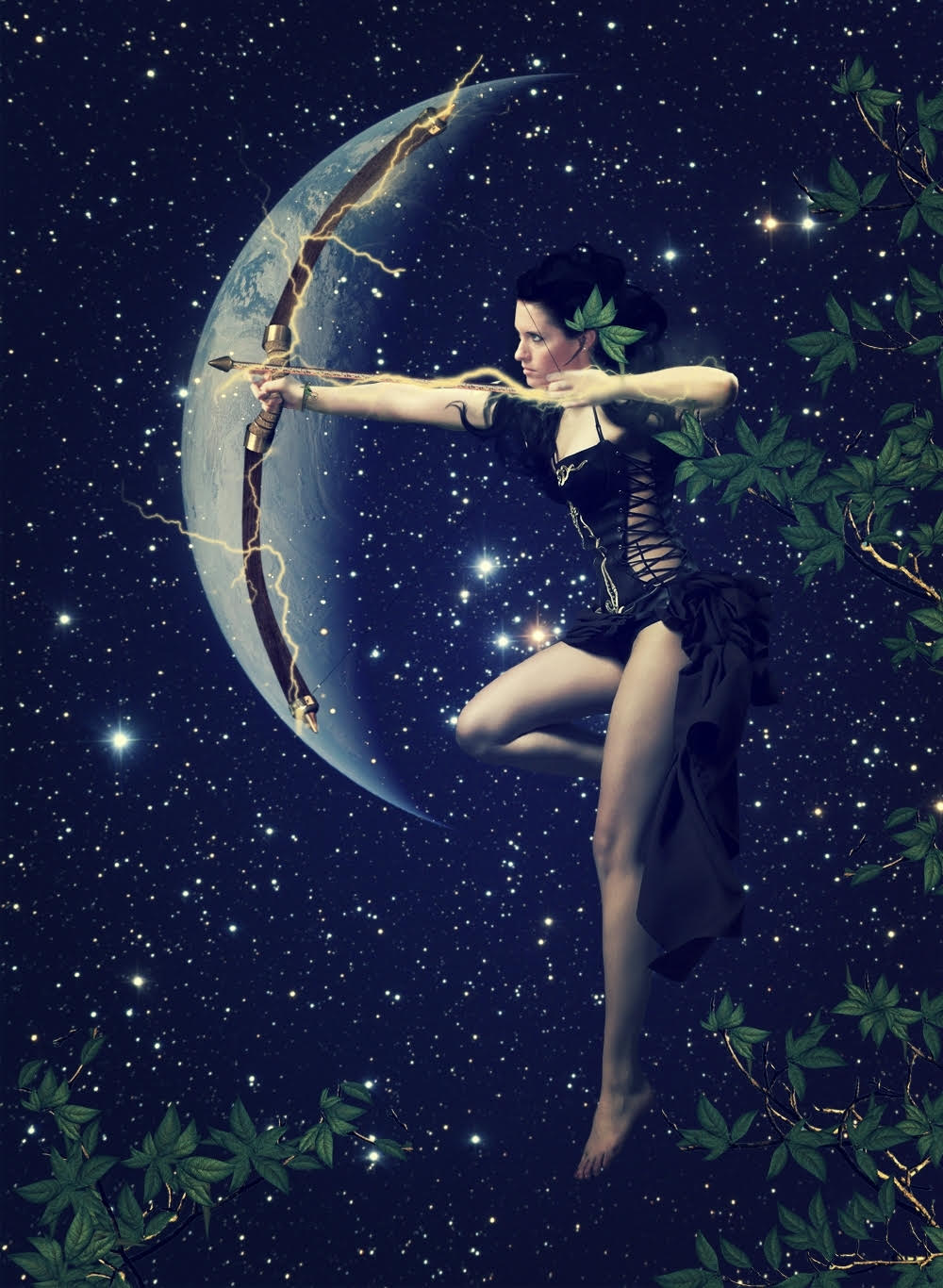 Sagittarius New Moon Mining the Darkness to Give Birth to the Li