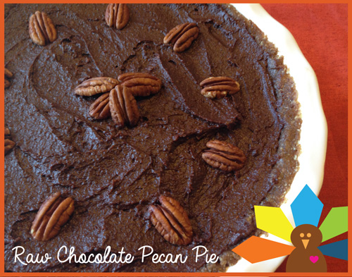 Raw Chocolate Pecan Pie