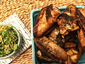 Dry Rub Grilled Chicken Wings