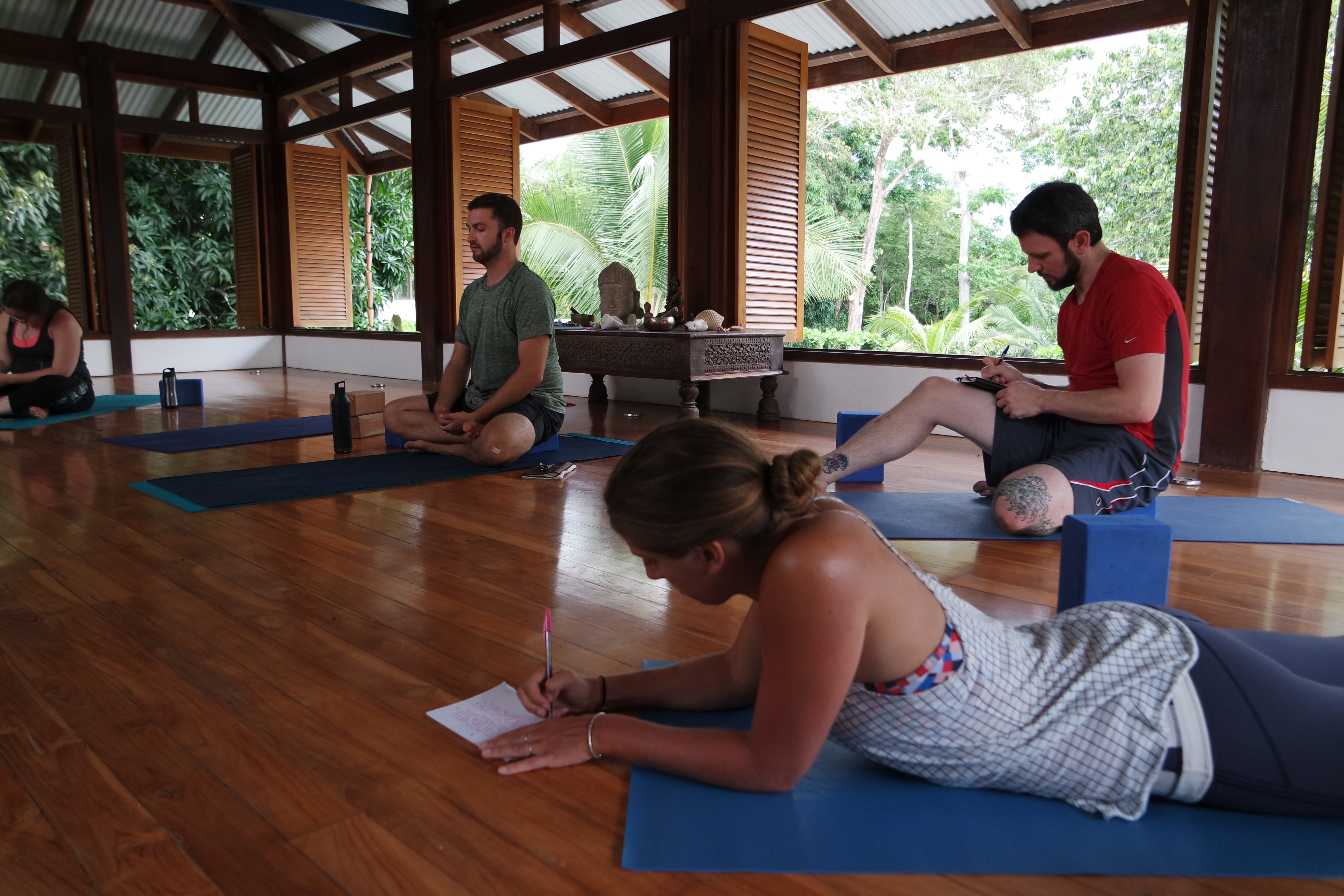 Canvas of Writing and Yoga