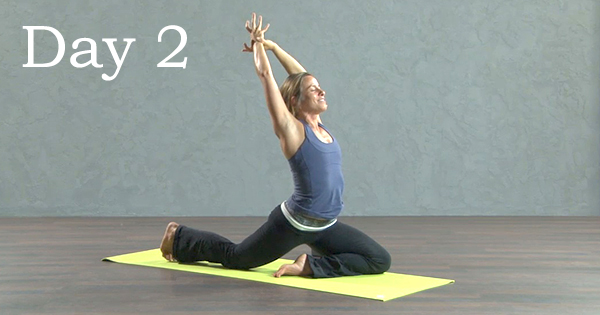 Pre-Holiday Yoga Challenge Day 2
