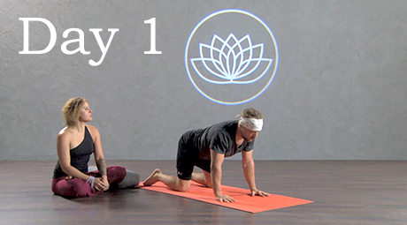 Pre-Holiday Yoga Challenge Day 1